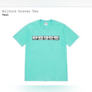 Milford Graves Tee “teal” 